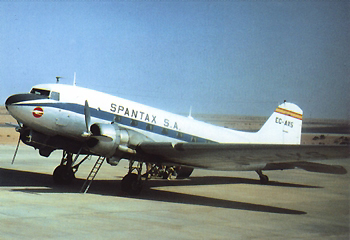 Tauchplatz Flugzeugwrack DC3