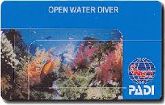PADI Open Water Diver Lizenz